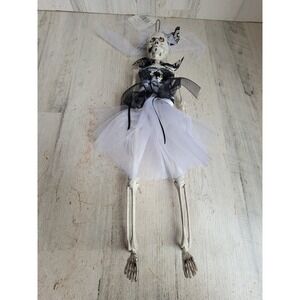 Ashland bride skeleton wedding dress hanging Halloween prop home decor
